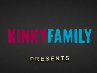 Kinky Family - Adria Rae - Seducing stepdad for her vlog