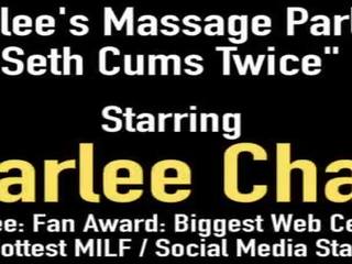 Big Titty Milf Masseuse Charlee Chase Milks a Hard pecker 2 Times!