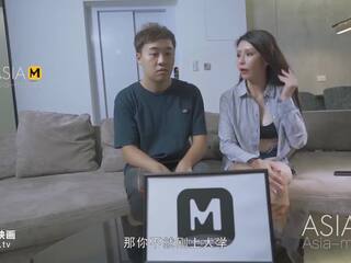 ModelMedia Asia-Two Aunties Have sex movie With Me-MD-0186-Best Original Asia adult movie show