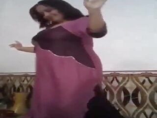 Lama wanita gemuk arab pantat/ punggung menari