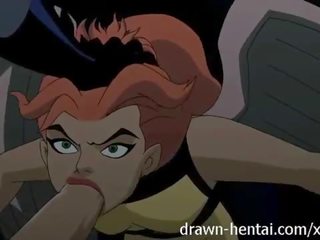 Justice league hentai - dy chicks për batman putz