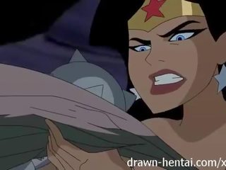 Justice league hentai - kaks tibud jaoks batman putz