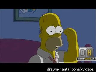 Simpsons 섹스 비디오 - 성인 영화 밤